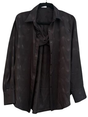 Rumours | Silk Textured Blouse